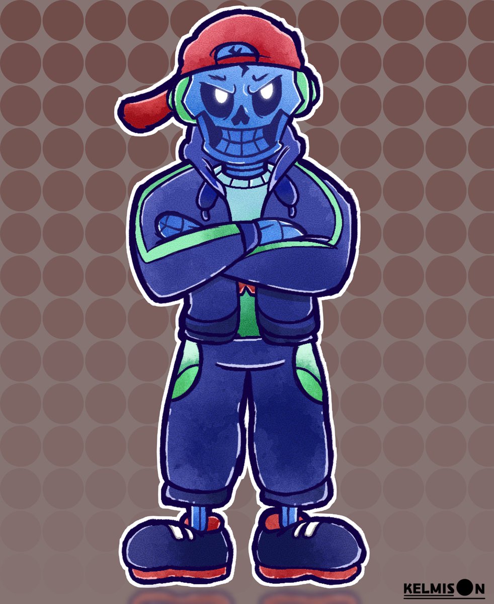 Kelmison115's tweet image. Art trade para @Willineitor567 💀💀💀