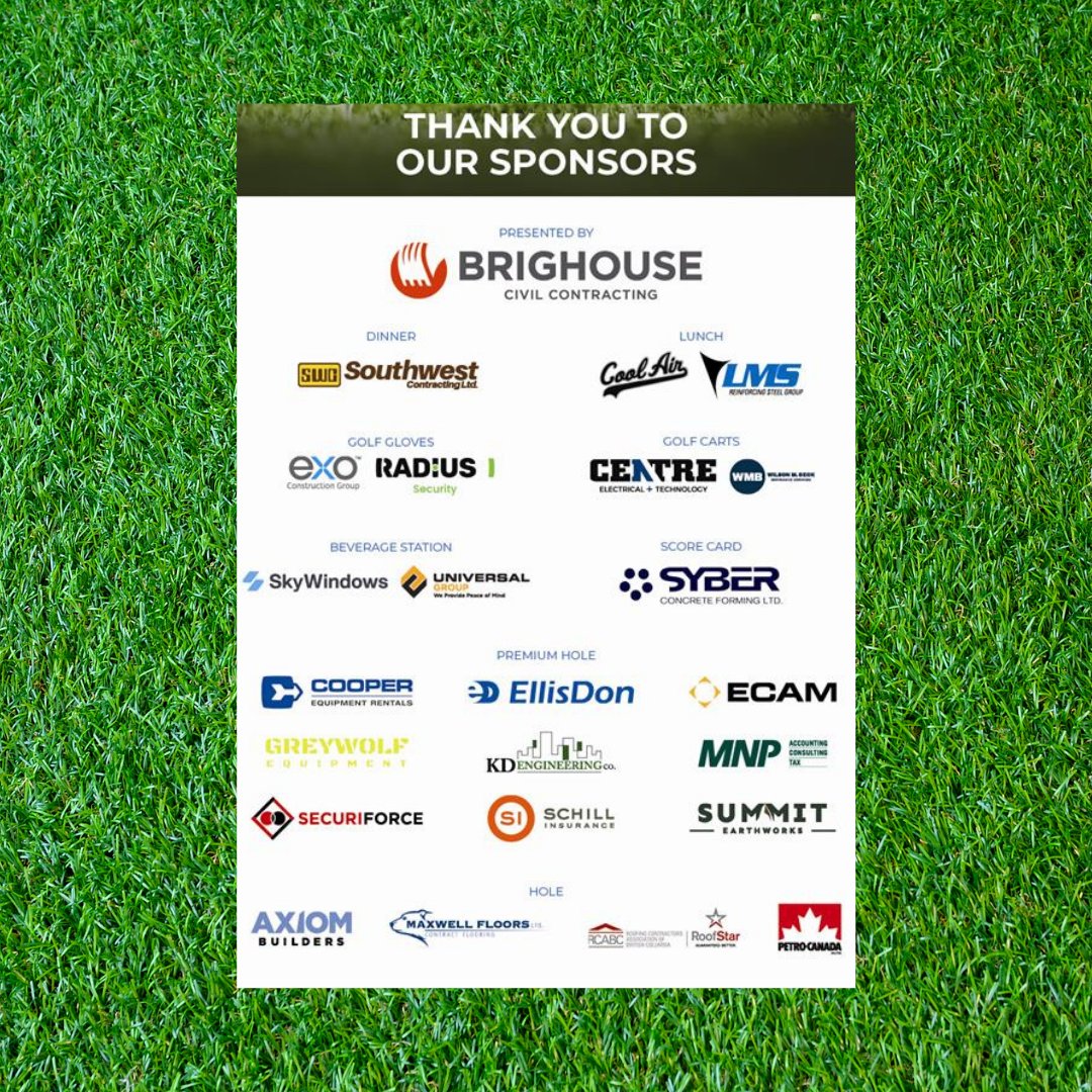 What a day! From sunshine to swing-time, it was a perfect day on the course for the VRCA Open Golf tournament!

📸 The full photo album is now live: lnkd.in/gufVzQ7B

Thanks to all our sponsors who made the tournament a smashing success!