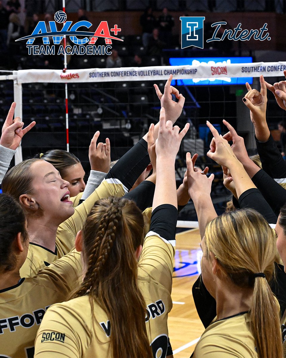 Wofford Volleyball (@woffordvb) on Twitter photo Honored to be recognized with the AVCA Team Academic Award for a 10th consecutive season!! 📚 
#ConquerAndPrevail Honored to be recognized with the AVCA Team Academic Award for a 10th consecutive season!! 📚 
#ConquerAndPrevail
