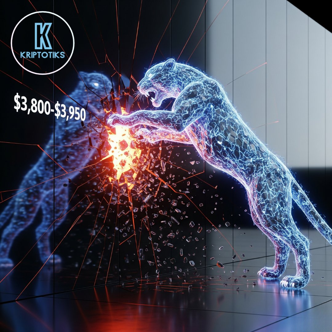 Tweet 1/4 

ETH/BTC paritesi son 1 ayda %25-30 yükseldi. Bu, ETH'nin Bitcoin'e karşı güç kazandığını gösteren sinyal. 🔥

Şimdi fiyat, kritik 3.800$-3.950$ direncine dayandı

Peki bu, yeni bir boğa koşusunun başlangıcı mı, yoksa acemi yatırımcılar için kurulmuş  tuzak mı?