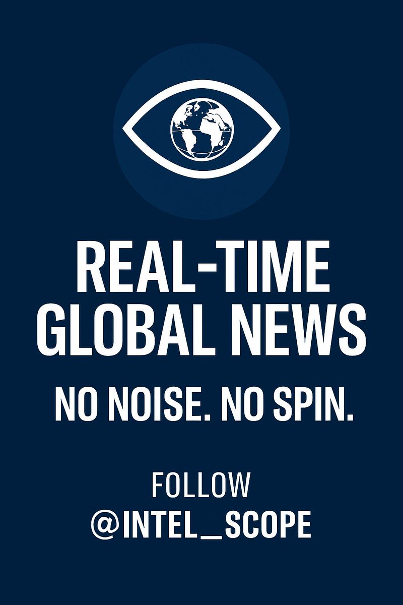 PU28453638's tweet image. 🚨 If you want real-time global news, not spin, not noise, just the facts as they happen,
Follow @intel_Scope right now.
This account is 🔥 for breaking updates from around the world.
