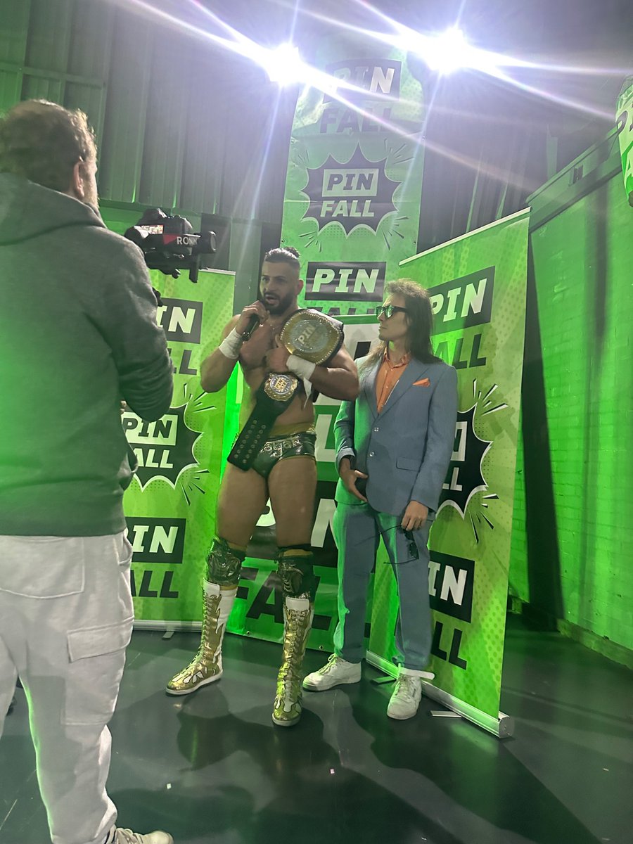 PinfallPro's tweet image. Were you there to witness The Shiehk’s rise as the new Pinfall Champion?

If not, don’t worry — catch all the action from the full event on our YouTube channel:
📺 youtu.be/fAzx3N—KLE

Want to witness the fallout LIVE and in person?
Join us for the next massive event:

📅…