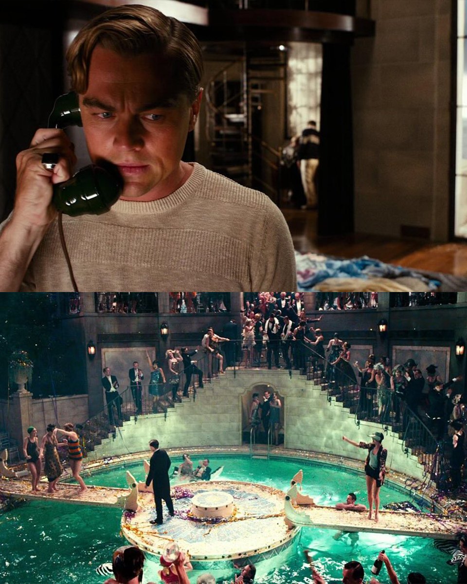 ThePCCLondon's tweet image. Hey, Old Sport! Catch Leonardo DiCaprio, Tobey Maguire and Carey Mulligan in Baz Luhrmann's visually stunning reimagining of F. Scott Fitzgerald's classic 1925 novel THE GREAT GATSBY on Saturday 16th August! 🍸️ tinyurl.com/yc4c27uz