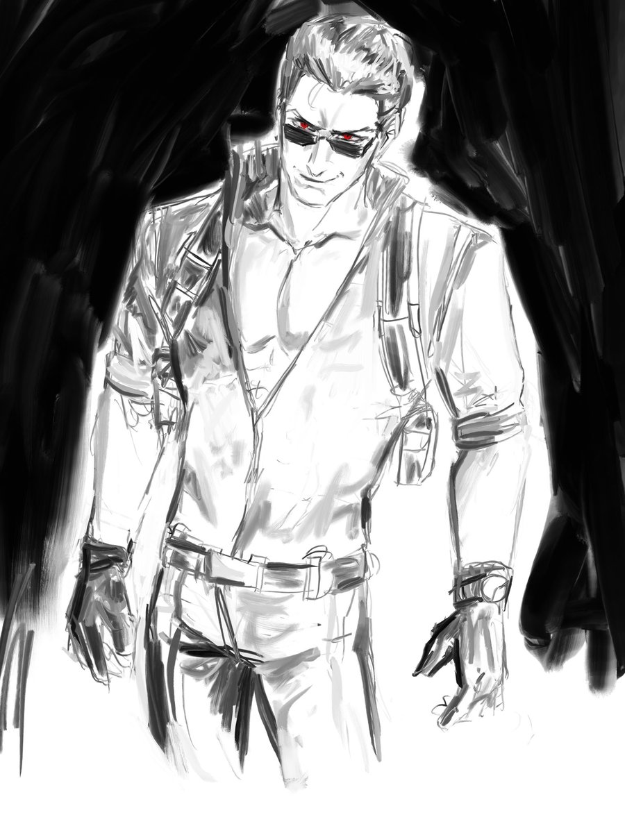 doodle of evil wife