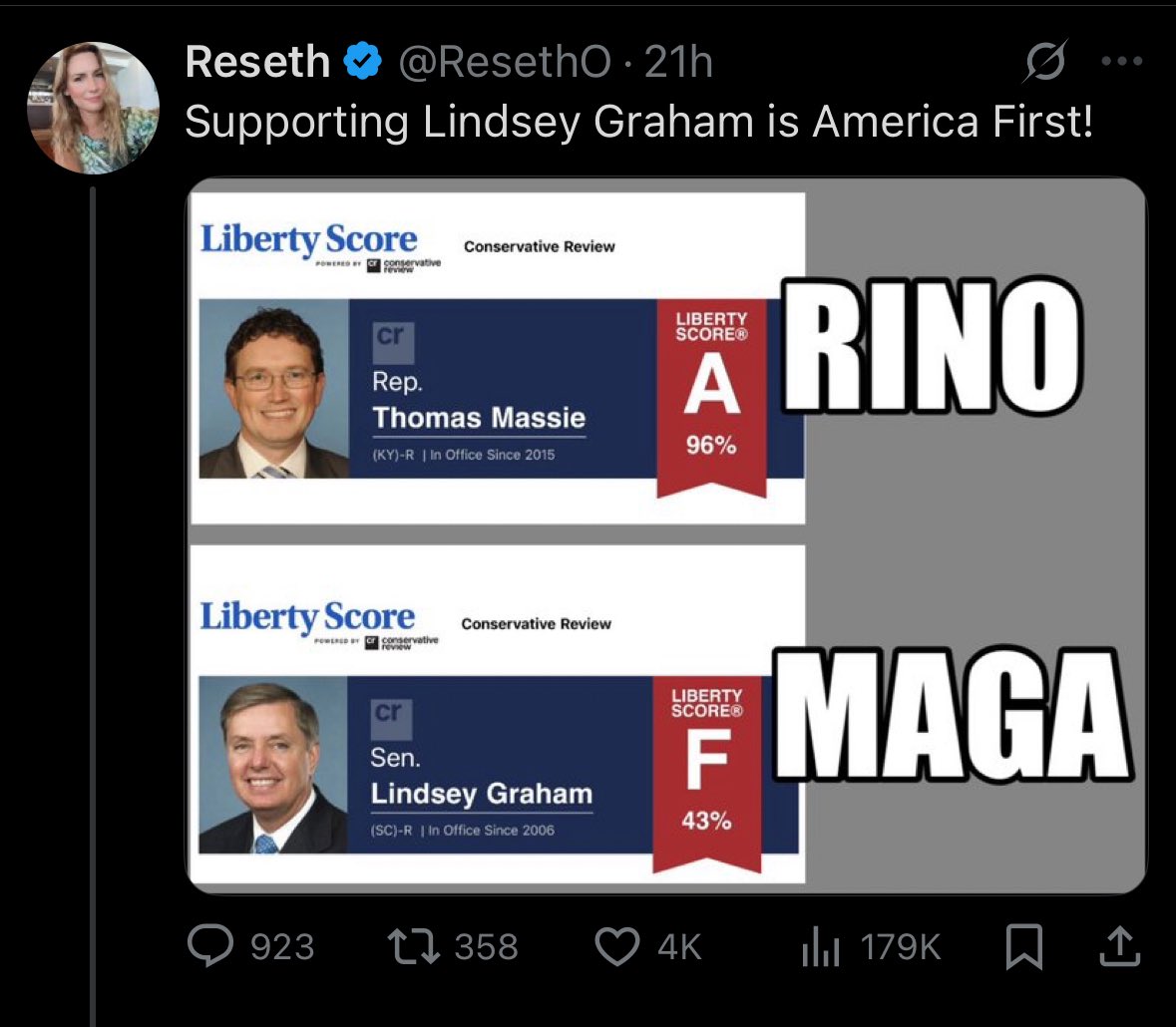 mccain_girl's tweet image. Talking points have been issued out. Really. I can find this exact same verbiage throughout any huge libertarian account.
These people are no better than MAGA. This is a cult.