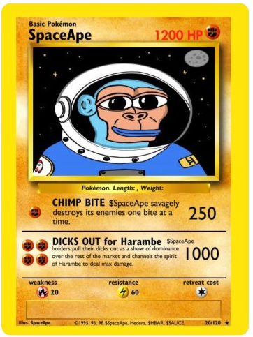 SpaceApeHBAR's tweet image. Try to keep up 🤣