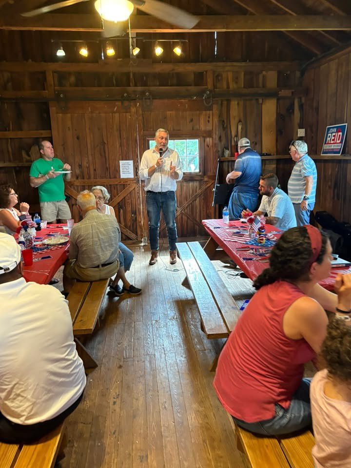 JohnReid4VA's tweet image. Thanks to the great folks in Spotsylvania for organizing Family Patriot Day on Sunday with some amazing BBQ and good music!
I was honored to be invited to speak and see so many hard working honorable Republican members of the General Assembly and local board of supervisors.…
