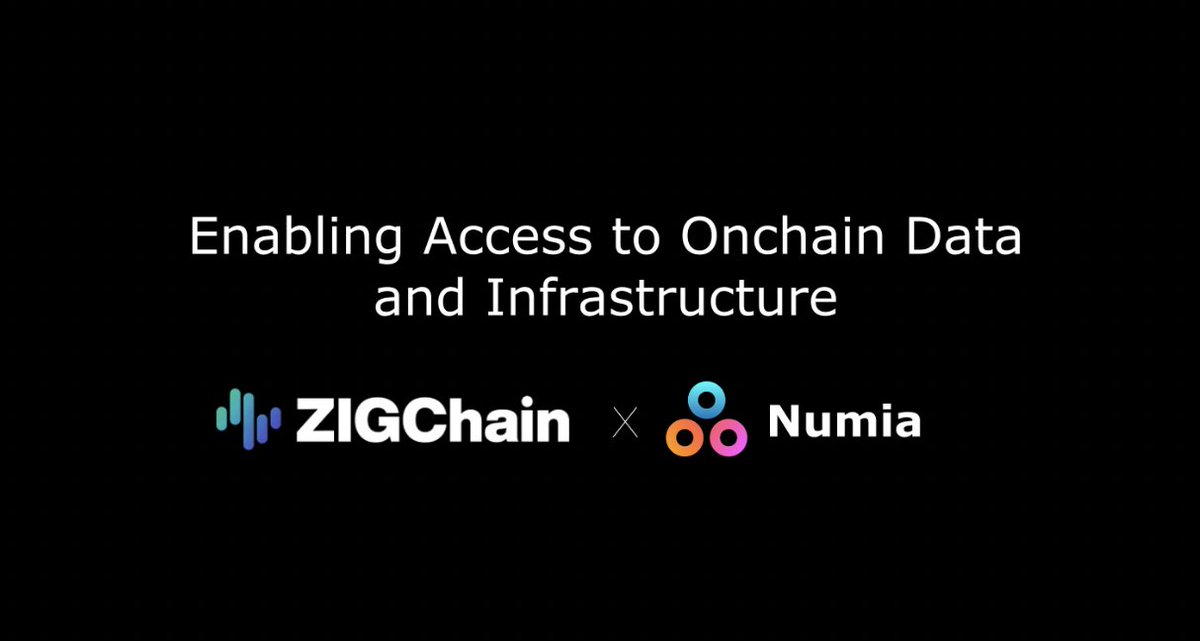 1/ 🚀 Big news: Numia is partnering with @zigchain to offer public RPC endpoints and real-time onchain indexing in BigQuery. Available for both testnet and mainnet.

No nodes. No setup. Just instant access to ZIGChain data via SQL or RPC👇