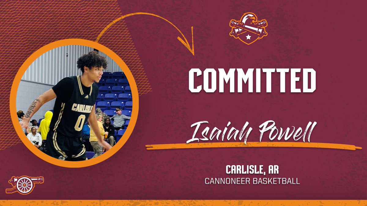 SUNY Jefferson Athletics (@cannoneers) on Twitter photo COMMITTED ‼️
Jefferson Men’s Basketball welcomes Isaiah Powell from Carlisle, Arkansas to the Cannoneer Family! COMMITTED ‼️
Jefferson Men’s Basketball welcomes Isaiah Powell from Carlisle, Arkansas to the Cannoneer Family!