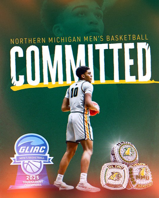 After a great visit I am grateful to have received a scholarship offer and I'm excited to announce my commitment to Northern Michigan University! Thank you Coach Majkrzak, Coach John Michael, and Coach Ganz for giving me this opportunity to continue my journey!