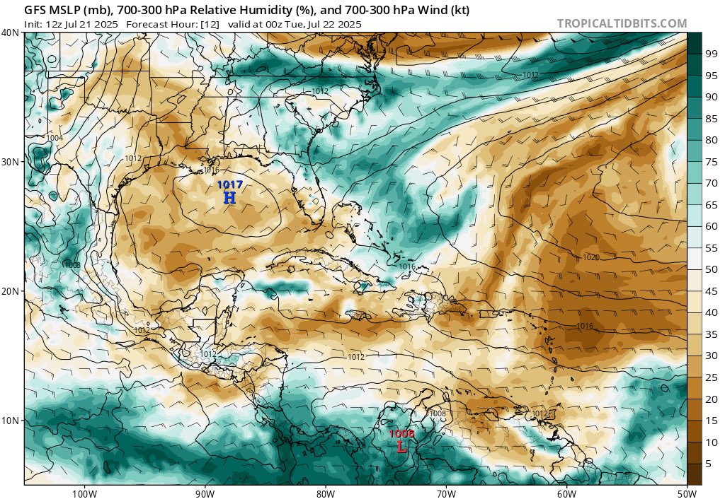 ClimaenGuate's tweet image. Se mantiene influencia de alta presión y viento noreste acelerado con baja probabilidad de lluvia en el centro, oriente y occidente, además de ambiente caluroso hacia mediodía y frío en horas de la noche y madrugada, no se descartan algunas lloviznas en estas regiones.
En…