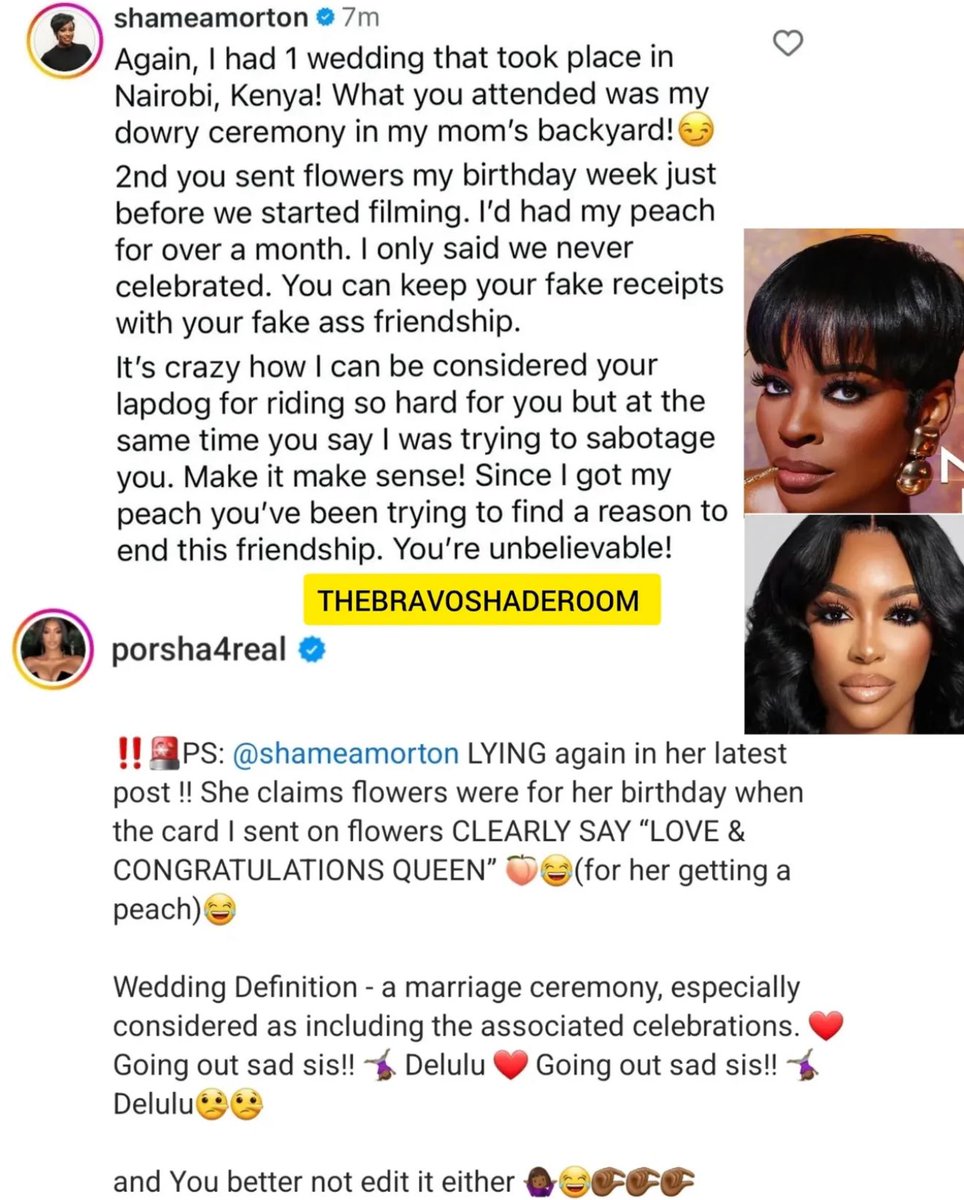 MadBeefs's tweet image. It’s so hard for me to keep track of who’s lying and who’s not but I believe Porsha’s post here #RHOA
