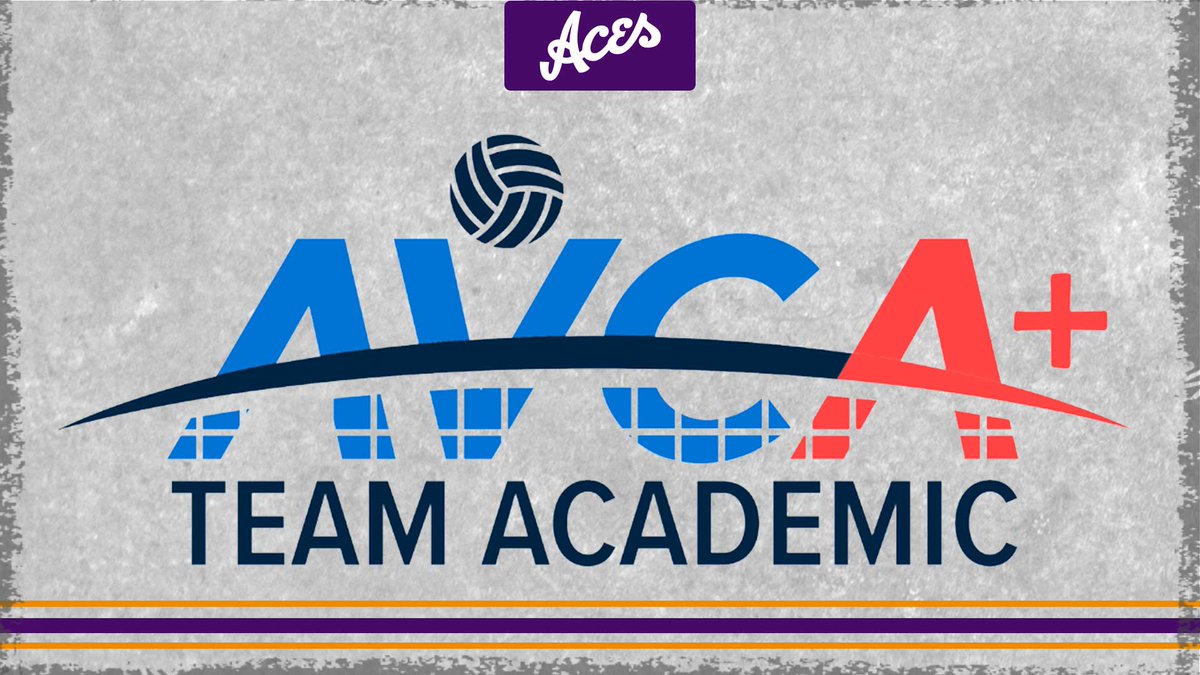 For the second time in three years and 15th time since 2000, the Purple Aces have earned the AVCA Team Academic Award!

📰 bit.ly/3TQTxZO
🏐 #ForTheAces