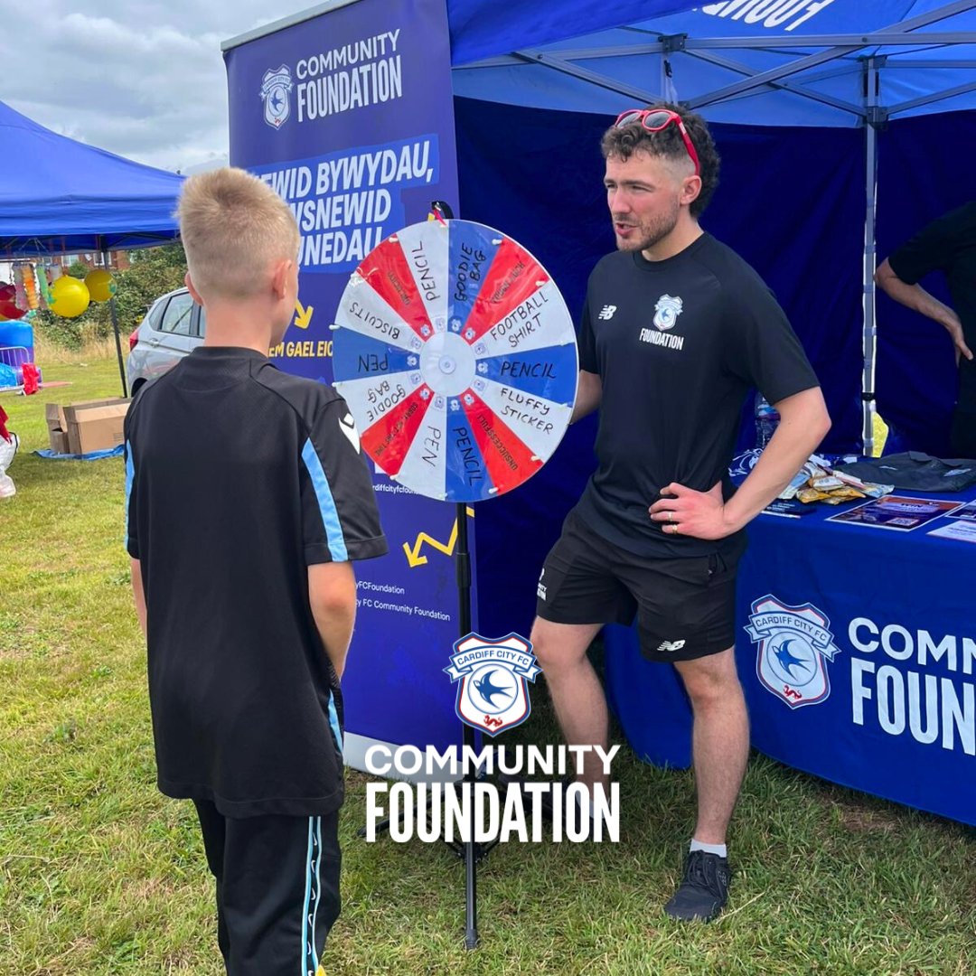 CCFC_Foundation's tweet image. 🎡 Throwing it back to an amazing weekend at the Llanrumney Fair!
We loved getting the kids moving, sharing more about our outreach work, education opportunities & holiday camps — all in a space built for community ⚽
A huge thank you to our valued charity partners at Willis…