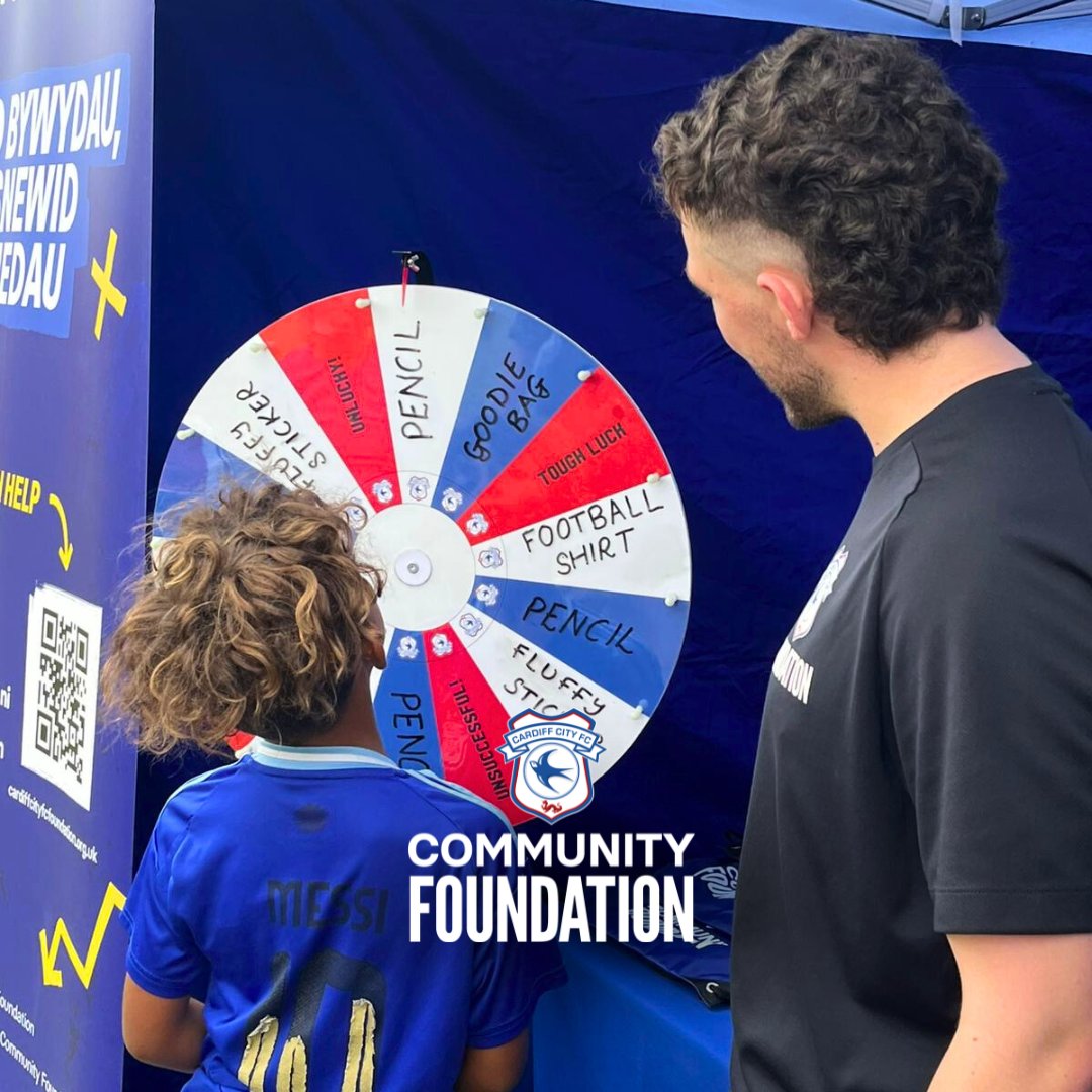 CCFC_Foundation's tweet image. 🎡 Throwing it back to an amazing weekend at the Llanrumney Fair!
We loved getting the kids moving, sharing more about our outreach work, education opportunities & holiday camps — all in a space built for community ⚽
A huge thank you to our valued charity partners at Willis…