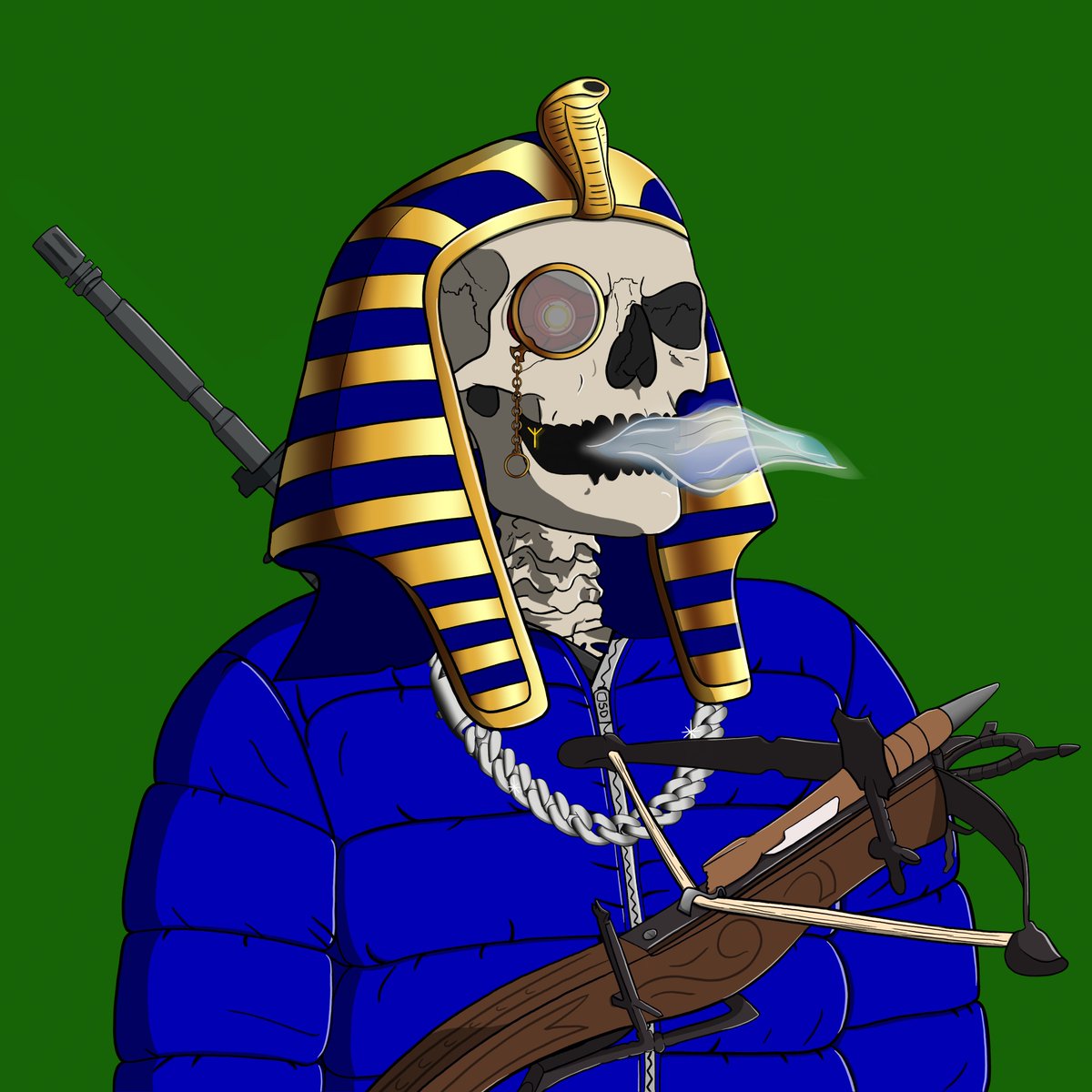 SOLANADEADS's tweet image. They say Zephyron walks where light forgets to shine, the Veilbound Illuminator, Seer of the Cryptic Currents. Once a sage of the Cyber Reckoning, he now bends ethereal energy like a conductor of spectral storms.
His gaze cuts through neon haze and corrupted firewalls alike,…