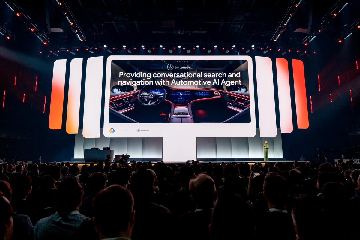 googlecloud's tweet image. How can customer agents help @MercedesBenz continue to pioneer the future of driving excellence?
By providing conversational search and navigation in its new CLA series cars using our industry-tuned Automotive AI Agent.