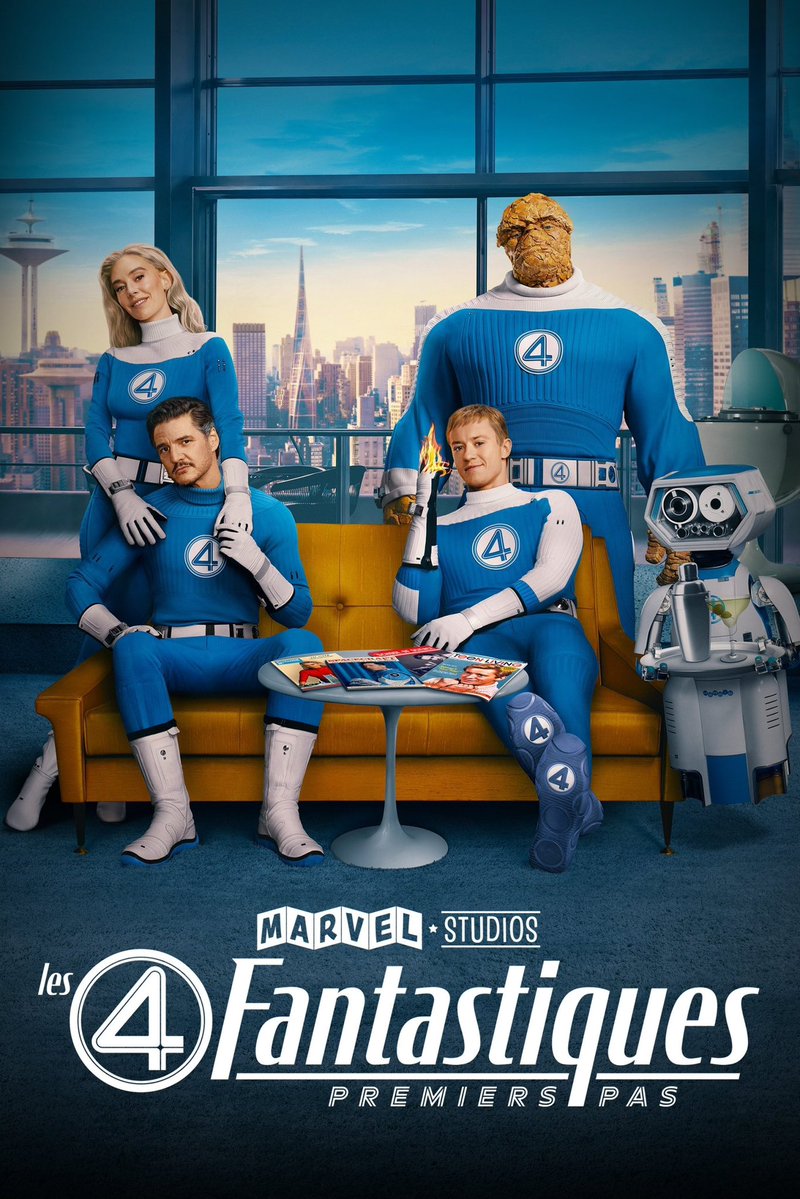 LeGrandRex's tweet image. #Les4Fantastiques débarquent au #GrandRex dès mercredi ! 🦸🏻♂️
(Re)découvrez la naissance de cette équipe mythique sur le plus grand écran de Paris : le #GrandLarge 💥
📅 En semaine: VF à 17h30 / VOST-FR à 20h45 | VF à 10h30 & 13h30 le dimanche.
Billetterie ➡️…