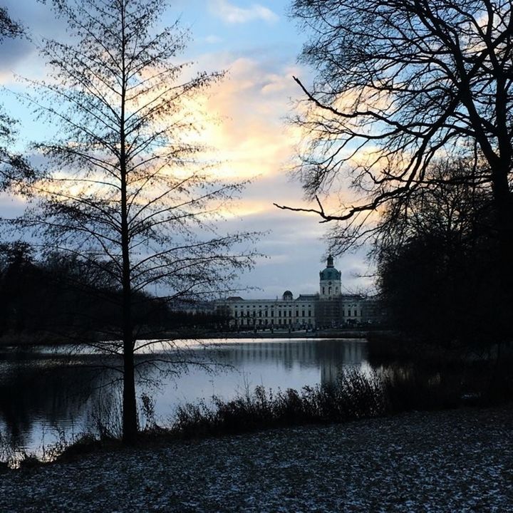 Art of the Day: "Winter Dawn, Schloss Charlottenburg". Buy at: ArtPal.com/Altiora?i=1425…