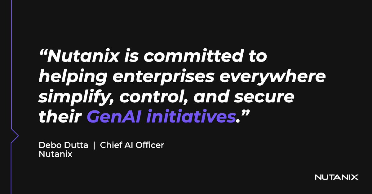 NutanixPartners (@nutanixpartners) on Twitter photo Nutanix has joined the Open Platform for Enterprise AI (OPEA)!
Customers can now experience potential cost reductions for GenAI initiatives by using Nutanix infrastructure with OPEA and Intel AI with AMX technology: bit.ly/4laHqSD <a href="/IntelBusiness/">Intel Business</a> Nutanix has joined the Open Platform for Enterprise AI (OPEA)!
Customers can now experience potential cost reductions for GenAI initiatives by using Nutanix infrastructure with OPEA and Intel AI with AMX technology: bit.ly/4laHqSD <a href="/IntelBusiness/">Intel Business</a>