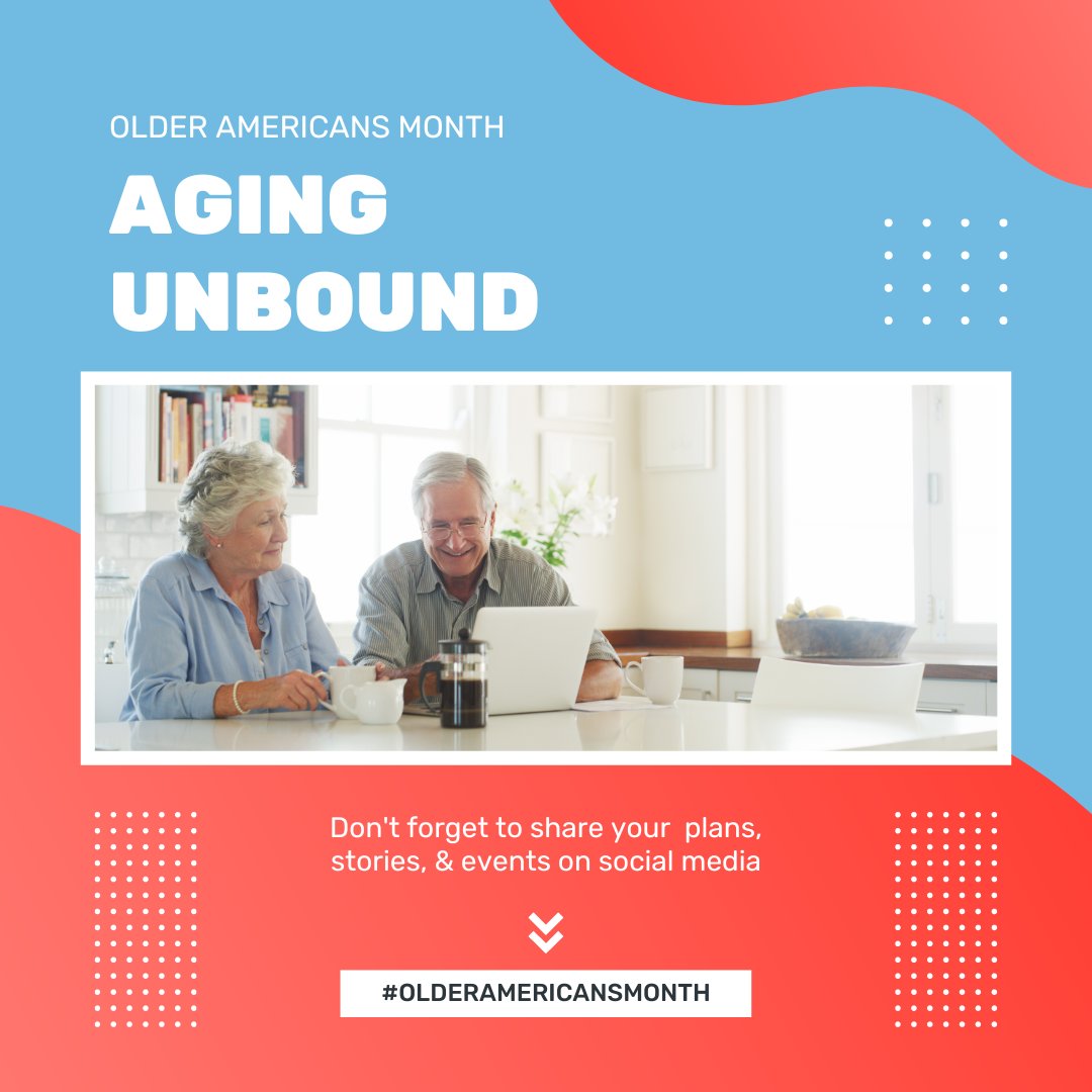 May is Older Americans Month! 🎉 

Join us in celebrating aging with this year's theme, "Aging Unbound." Let's promote flexible thinking about aging and support age-friendly policies. 💡🤝

#OlderAmericansMonth #AgingUnbound #AgingInPlace #ElderlyCare #SensorsCall