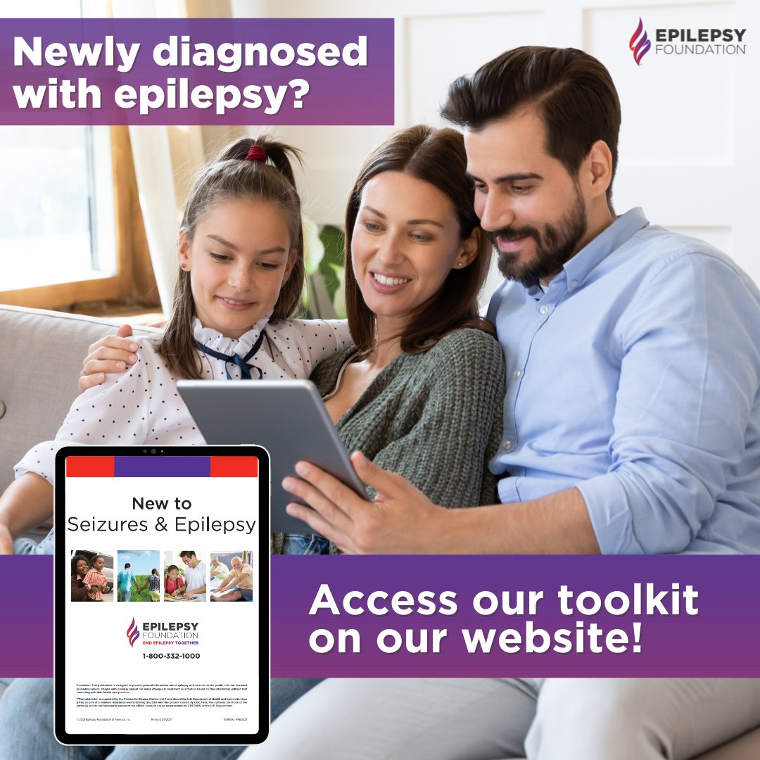 EpilepsyFdn's tweet image. Understanding your diagnosis is essential for successfully navigating the challenges of living with epilepsy. Our toolkit for newly diagnosed individuals offers the information and resources you need to effectively manage your condition. epilepsy.com/tools-resource…