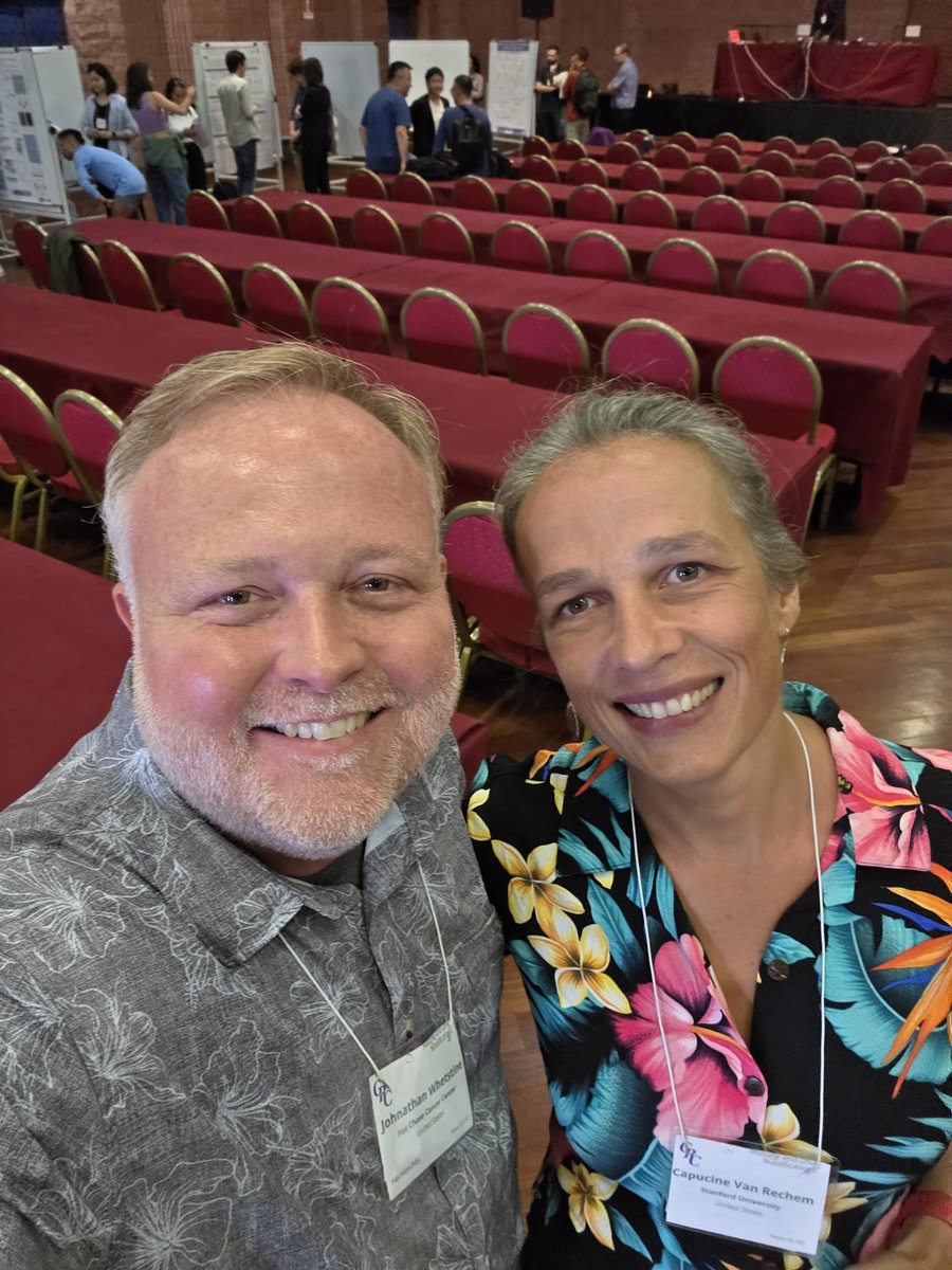 WhetstineLab's tweet image. A highlight is seeing a former trainee @VanRechemLab be a scientic leader. On Day 1 @GordonConf #Histones #Epigenetics #Development & #Disease I had great discussions about our presented studies & a great experience co-leading a session with @CarolineDeanLab.