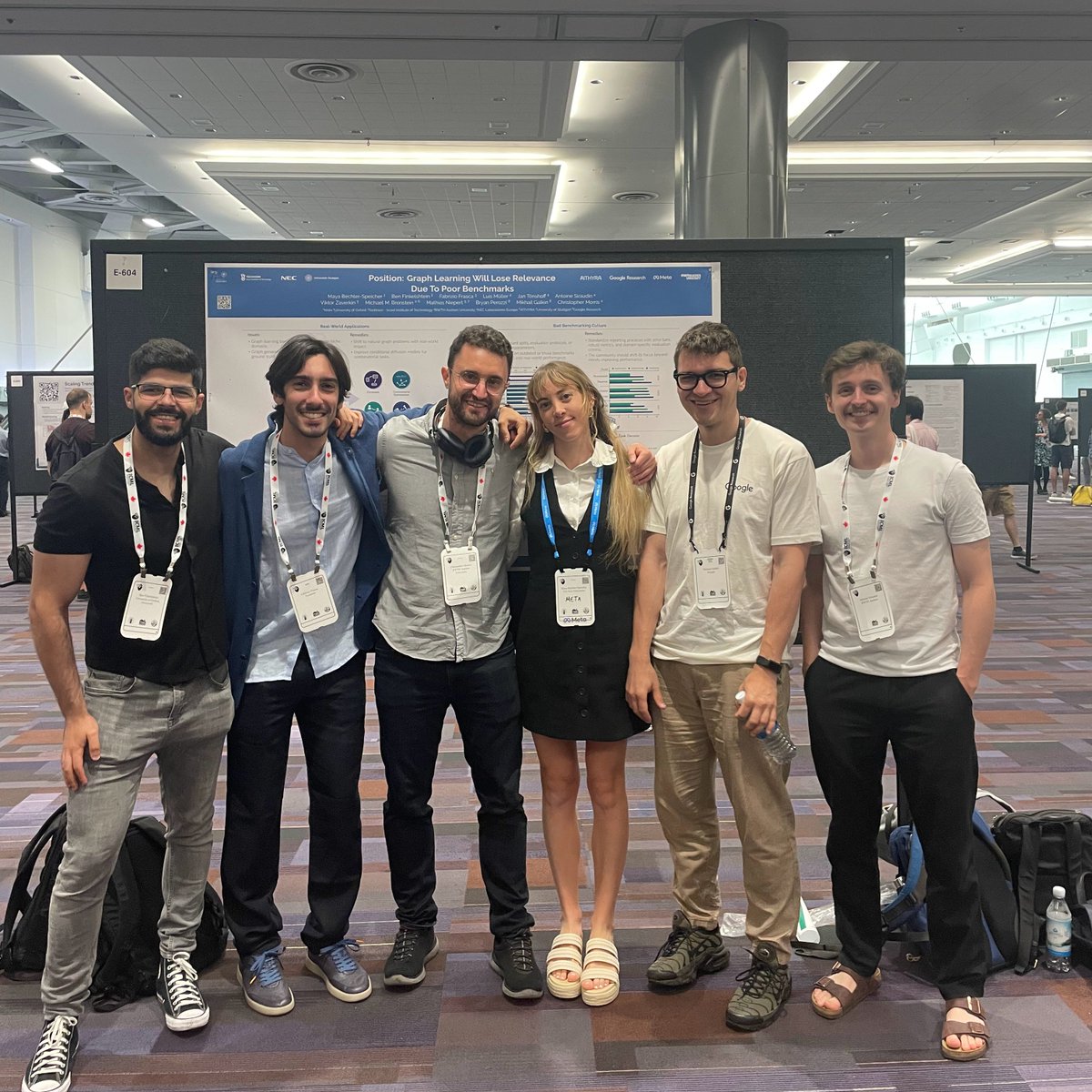 mayabechlerspei's tweet image. I tracked the percentage of people who came by our "Position: Graph Learning Will Lose Relevance Due to Poor Benchmarks" poster at ICML 2025 and agreed with the message - 100%! 😄
A recurring question was: But what should we do? Is the field doomed?
Definitely not!
I see this…