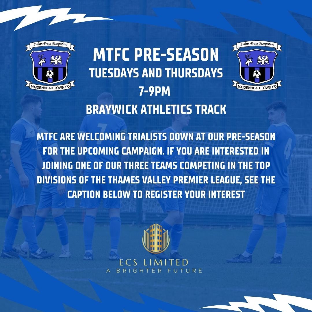 All 3 of our teams are looking to add to their squads for the 2025/26 season. 

Fill out the form if you’re interested in coming down to Pre-Season 👇

docs.google.com/forms/d/e/1FAI…