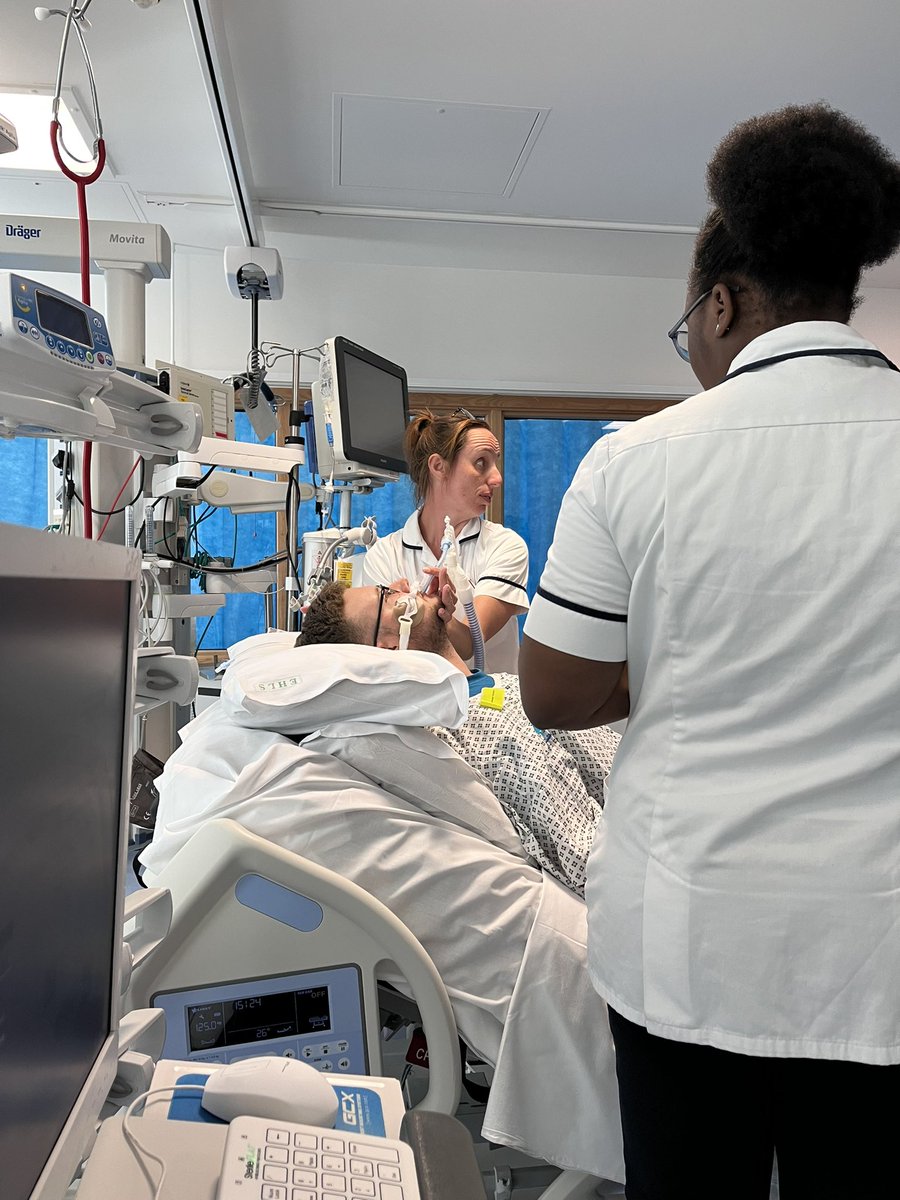 jimmibruce's tweet image. HF, trache and ETT early mobilisation SIM, wonderfully delivered by the ICU therapy team. Building confidence and consistency for our OTs and PTs. @ICS_updates @uhbwNHS @CriticalCareOT @TheACPRC @TomLunn4 🫁 ❤️🩹💪🏽