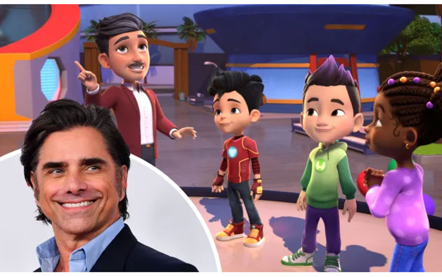 The official trailer for #Marvel’s #IronManandhisAwesomeFriends, the first #IronMan preschool series, was revealed today. The highly anticipated series is set to premiere Monday, Aug. 11, on #DisneyJr. <a href="/JohnStamos/">John Stamos</a>, who voiced the role of Iron Man (aka #TonyStark) in the hit