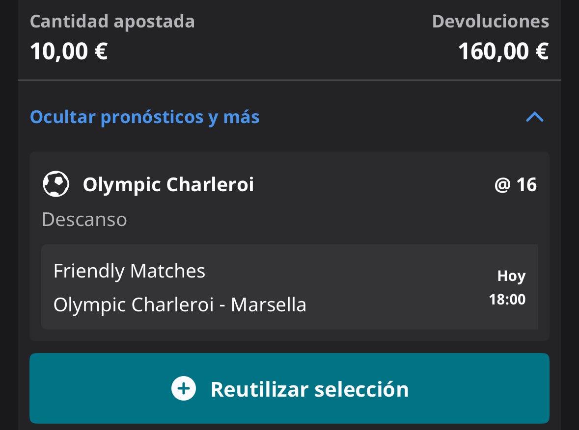 x6 en la cuota 13

y CUOTAAAA 16✅✅✅✅✅

veremos las demás como acaban …🤑