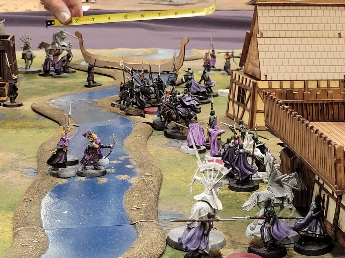 HMGS_Inc's tweet image. The Middle-earth Strategy Battle Game tournament at #historicon2025 was an epic clash of heroes and armies! Players battled for the fate of Middle-earth in an unforgettable showdown. Glory was earned—legends were made! #LordoftheRings #LotR #TabletopGaming #mesbg