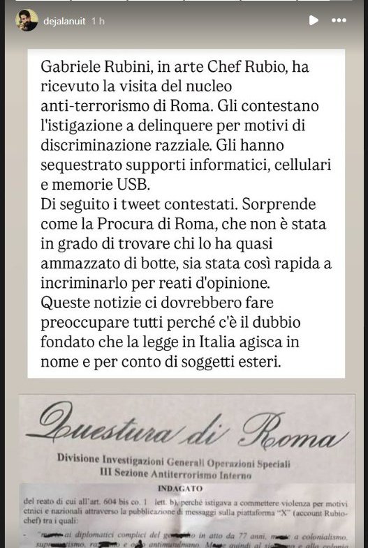 GlosweetyGlo's tweet image. Sono e sempre sarò dalla parte di chi ha sempre lottato per la #Palestina
Chi ha rischiato di morire per la #Palestina
Chi ha dedicato la sua vita alla #Palestina
Lo volete zittire?
Non ci riuscirete mai, un abbraccio Gabriele ❤️
@rubio_chef
#Dismantle_israel_Now 🇵🇸✌️