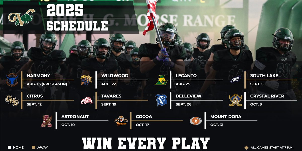 It's here. The 2025 schedule.

More info: athletics.tvcs.org/news/2025/7/21…