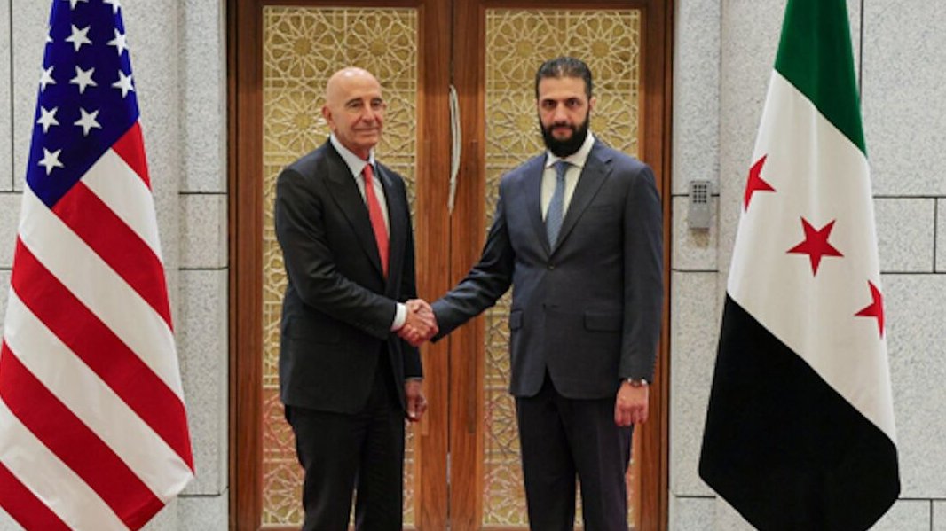 GeographyMuslim's tweet image. ABD’nin Suriye Özel Temsilcisi ve Ankara Büyükelçisi Tom Barrack:
“İsrail, bölgede güçlü ulus devletleri tehdit olarak görüyor.”