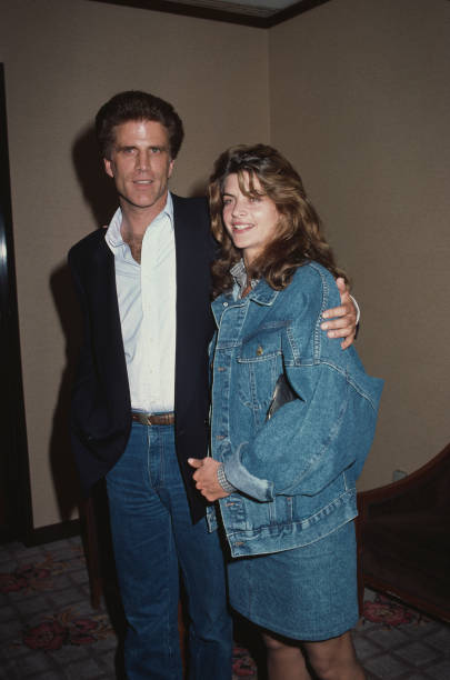peterkidder's tweet image. Ted Danson with Kirstie Alley