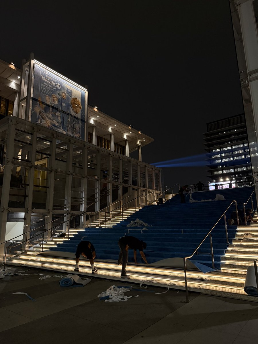 Saw the venue for the Fantastic Four world premiere 👀