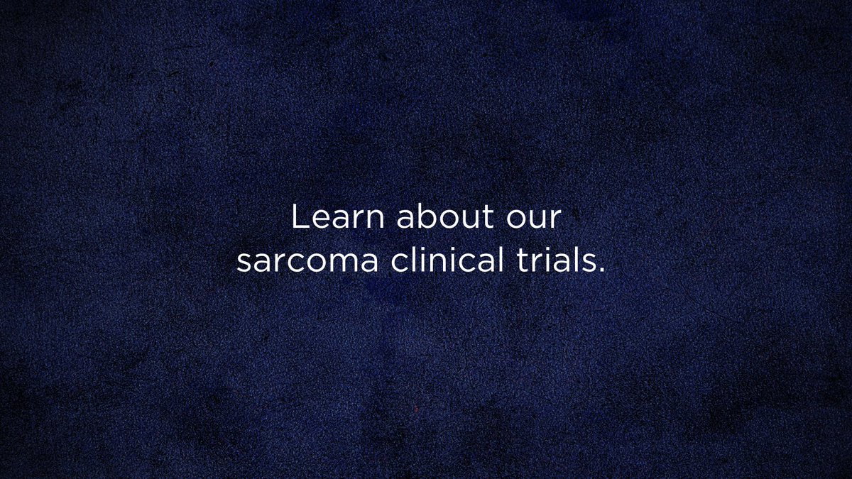 BCMCancerCenter's tweet image. Learn about our current sarcoma clinical trials. bit.ly/3JSKfrC #Sarcoma #SarcomaAwarenessMonth