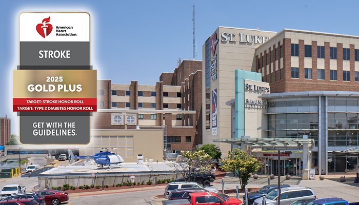 UnityPointCR's tweet image. St. Luke’s received its 5th consecutive 𝗔𝗺𝗲𝗿𝗶𝗰𝗮𝗻 𝗛𝗲𝗮𝗿𝘁 𝗔𝘀𝘀𝗼𝗰𝗶𝗮𝘁𝗶𝗼𝗻 𝗚𝗲𝘁 𝗪𝗶𝘁𝗵 𝗧𝗵𝗲 𝗚𝘂𝗶𝗱𝗲𝗹𝗶𝗻𝗲𝘀® - 𝗦𝘁𝗿𝗼𝗸𝗲 𝗚𝗼𝗹𝗱𝗣𝗹𝘂𝘀 𝗮𝘄𝗮𝗿𝗱 for ensuring stroke patients receive the most appropriate treatment according to national standards.