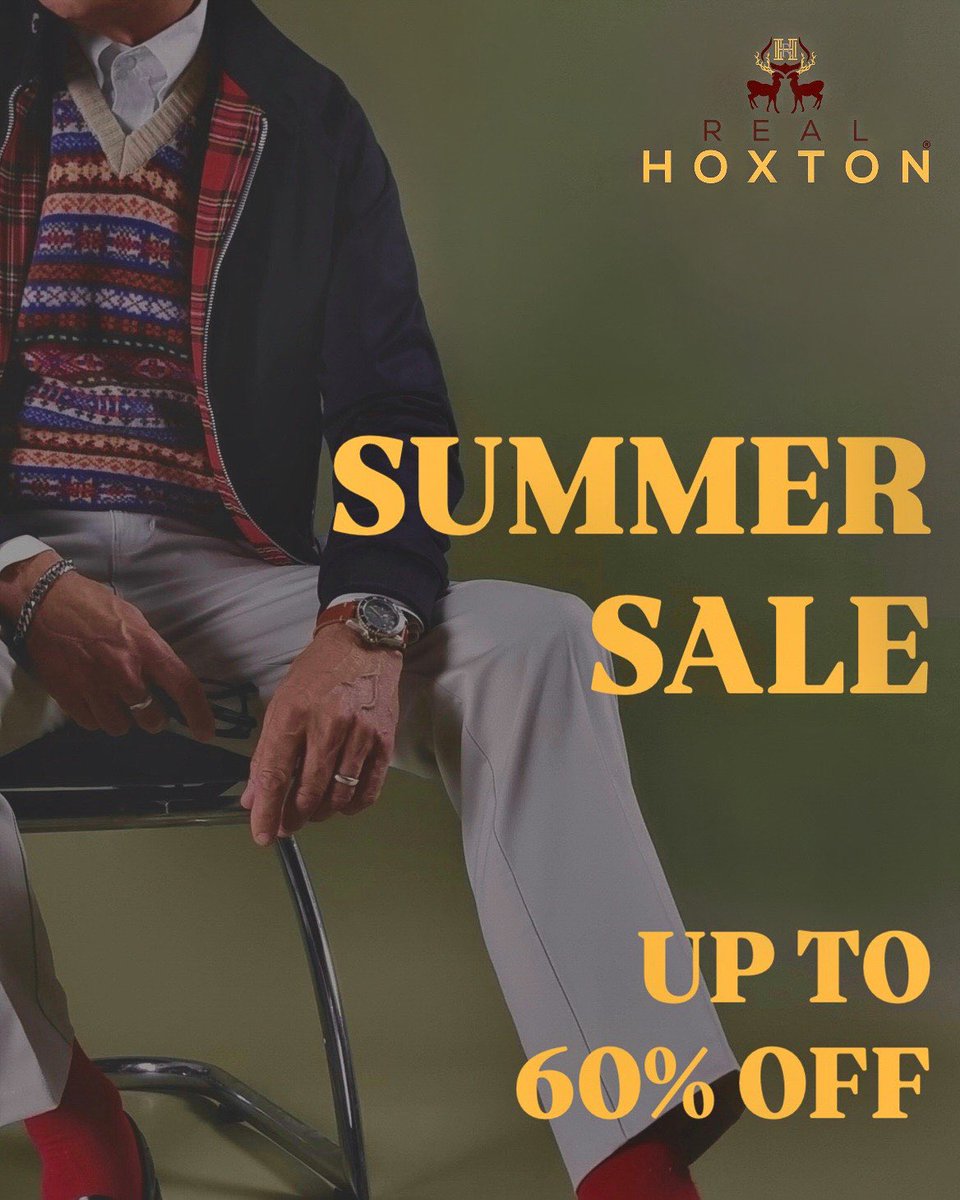 FromtheJam1's tweet image. UP TO 60% OFF!
Check out the special offers in the
@HoxtonReal summer sale!
realhoxton.com
