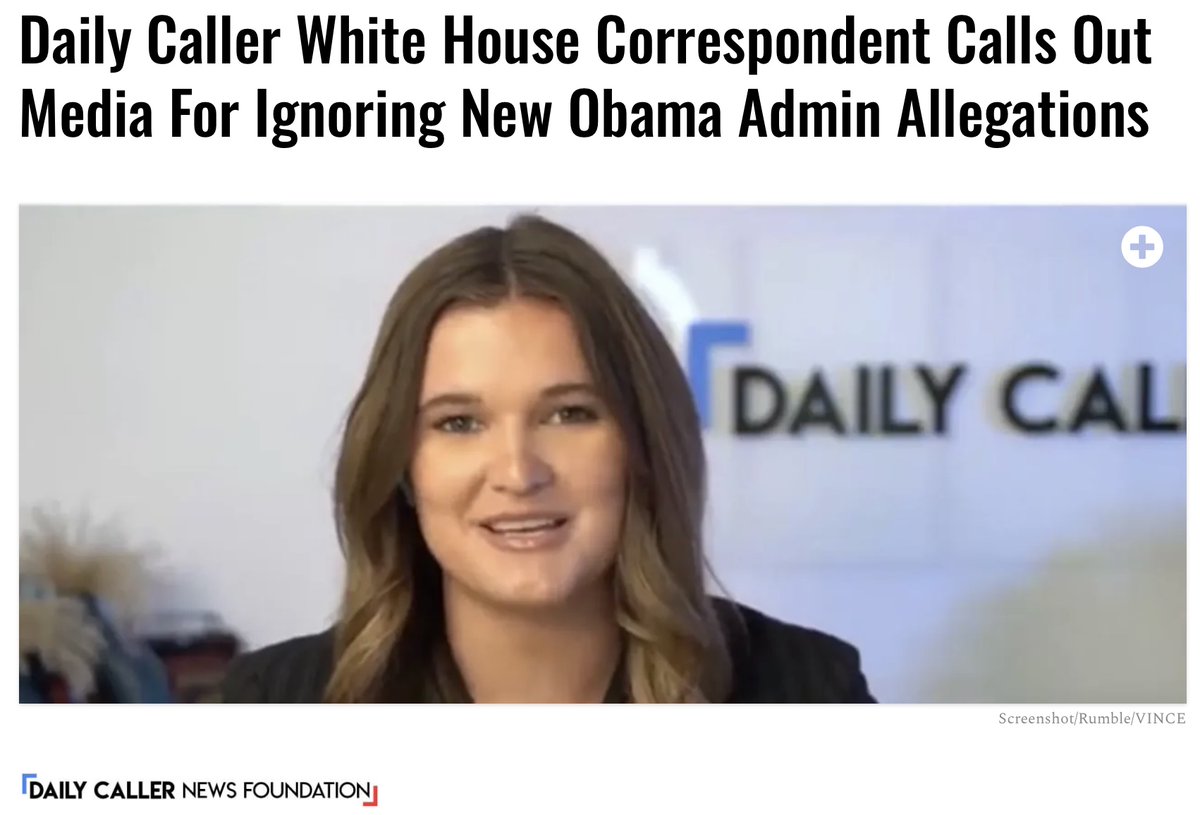 tonyiafratedc's tweet image. 🚨 NEW: My @DailyCaller colleague @reaganreese_ CALLED OUT the legacy media for it's lack of coverage of the new allegations against former president Obama.
"It’s not being talked about," Reese said on @VinceCoglianese's show. "Mainstream media is grazing right over it." 👇