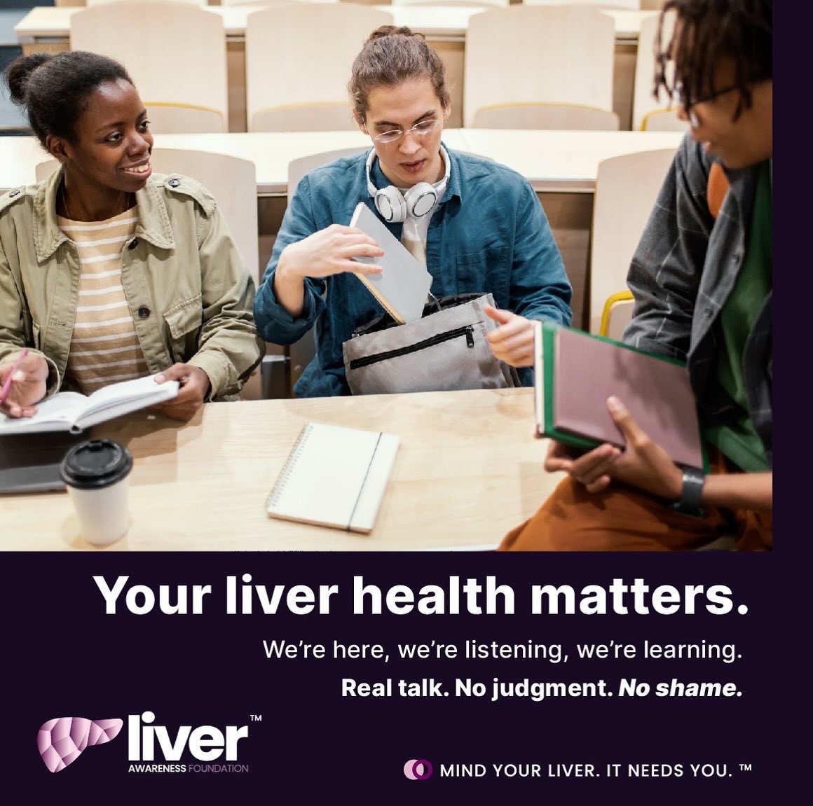 LiverAwareness's tweet image. It’s #NationalJunkFoodDay and student life means late nights and all kinds of random meals. Most students don’t realize liver health starts now, not later.
👉 Check out our new Students page and take the quiz at
liverawareness.org/students
#LiverAwareness #MindYourLiver #Students