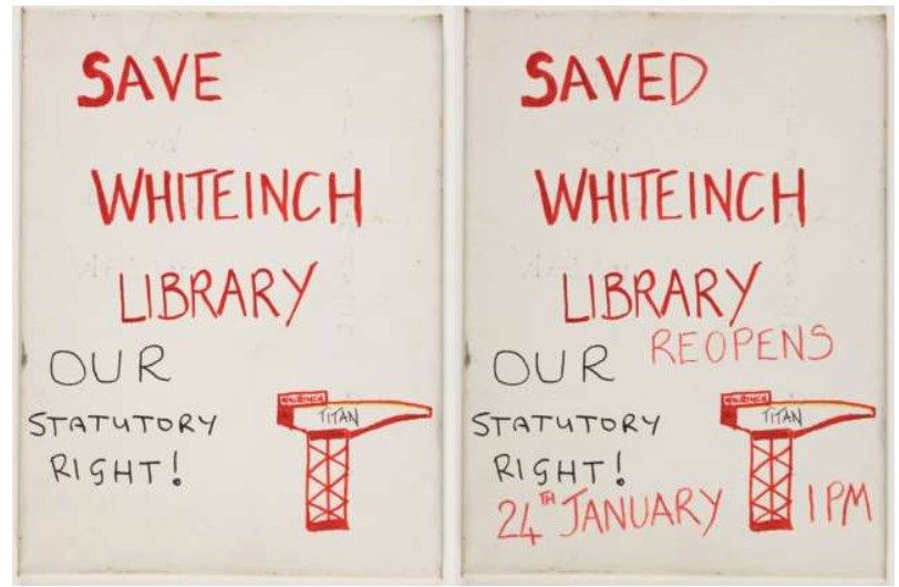 Save Whiteinch Library tweet media