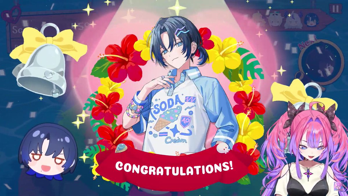 NicoTeaDAIOO's tweet image. ホロナツヴィヴィも見届けたかったけどこの辺で~
やるごとにコツを掴んでうまくなってるけど最後もう一押しって感じだね!
豪運ヴィヴィたんなら運も引き寄せてクリア出来るよ!がんばって!!!
最近ピンク脳寄り?突然はじまるエコー芸おもろかったよw
お先におつヴィヴィ~✨
#ヴィヴィライブ