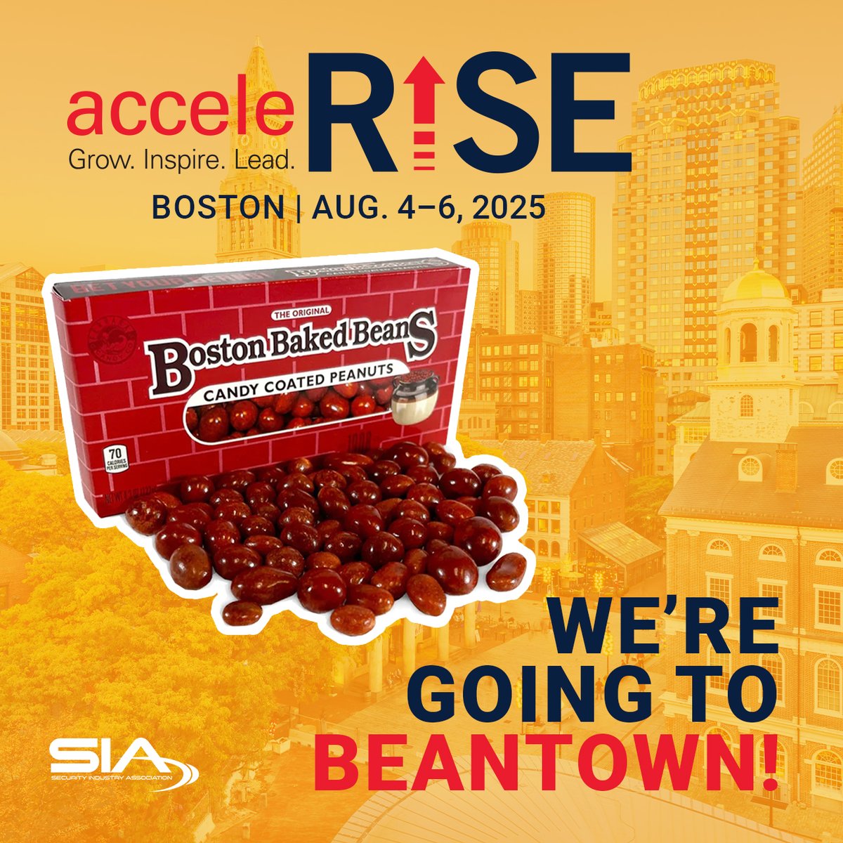 We're going to Beantown!

#AcceleRISE 2025 is big, bold and Boston-bound. Join us Aug. 4-6 to propel your career, connect with other #securityindustry YPs and have fun!

Save your seat: accelerise.securityindustry.org/#SIARISE