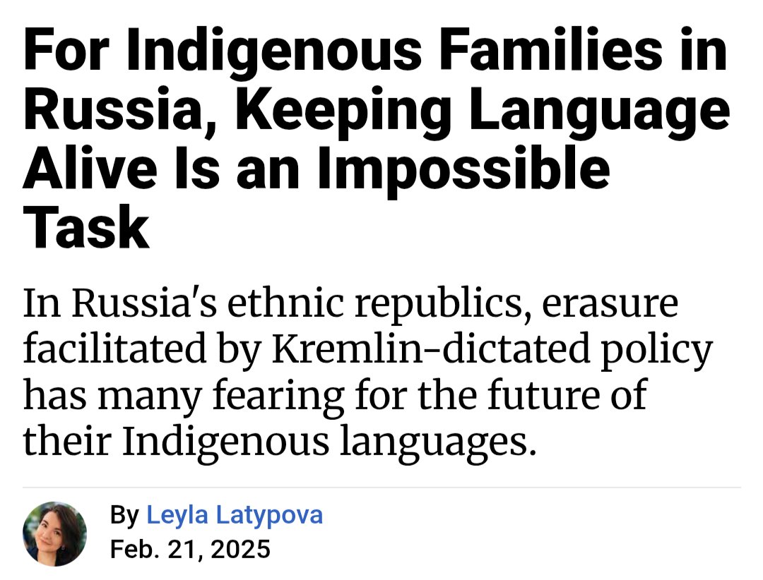 ManiamAkash's tweet image. Don't let propaganda fool you - russia is an empire built on colonisation, oppression and theft.
The façades have changed - tsarism, Marxist-Leninism, putinism - but the core remains the same.