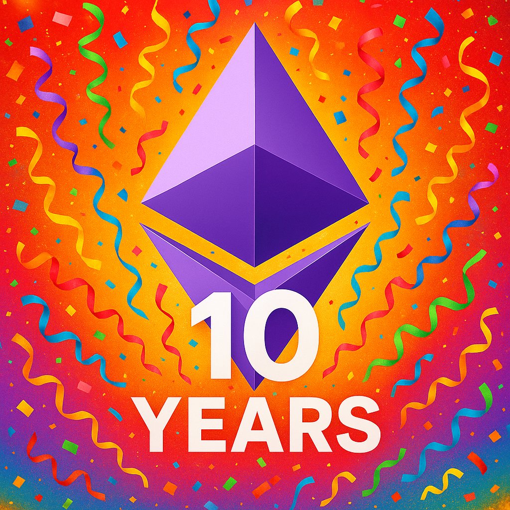 0xMonkixx's tweet image. 🎂 Ethereum&apos;s 10th Anniversary NFT Torch – Mint Opens July 30!

The #ETHTorch NFT drops July 30th, letting you pass a virtual torch like some crypto Olympic relay. Will it be a historic collectible or just another JPEG in your graveyard of unused NFTs? Only time (and maybe an…