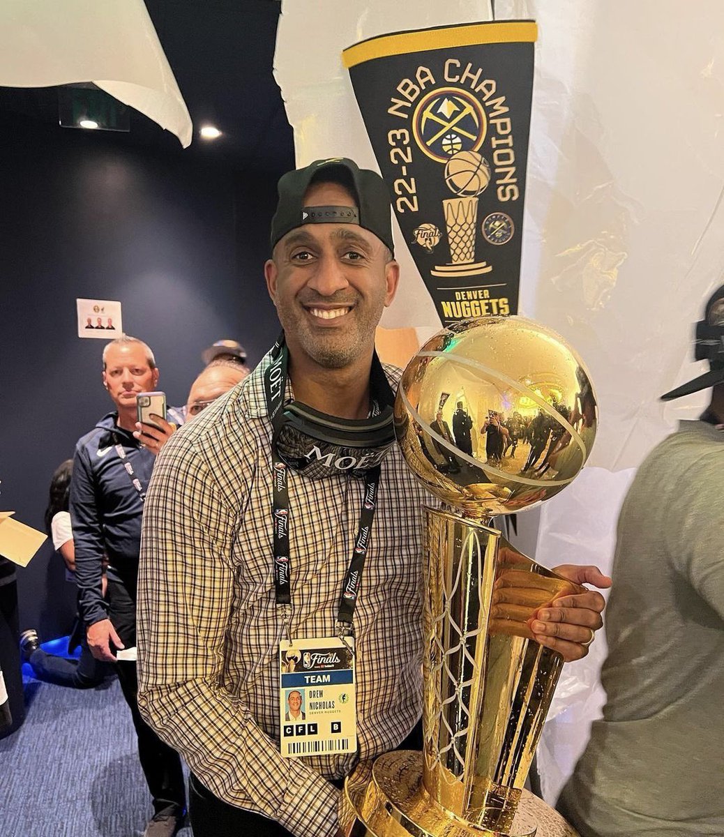 SleeperCeltics's tweet image. The Celtics are hiring Drew Nicholas as their new Executive Director of Player Personnel, per @MikeAScotto.
Nicholas was the Director of Scouting for Denver during their championship run in 2023 before joining the Nets as a scout last year.