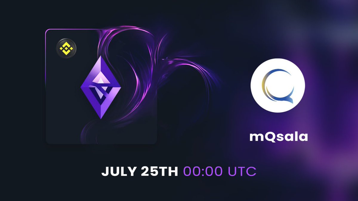 TheGemPad's tweet image. We're proud to announce the presale for @mQsala_official, which is taking place on the 25th of July at 00:00 UTC! ๐
โ
Presale link: gempad.app/presale/0x9777โฆ
mQsala is building the first blockchain-powered on-demand laundry ecosystem. They will launch initially in Saudi Arabia,โฆ